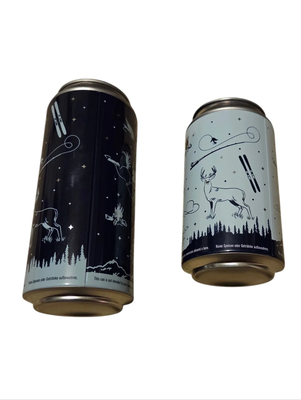 Yeti Pop Top Stash Cans- Set Of 2- Sportsman/Winter Skies Limited Edtion